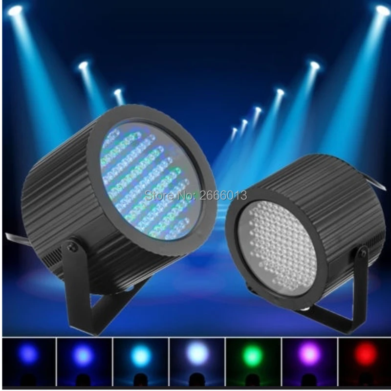 

2pcs/lot RGB 86pcs LED Par Light 25W LED Dyed Wash Effect DMX512 Stage Lighting Wedding Party Xmas Decorative Strobe Light Lamp