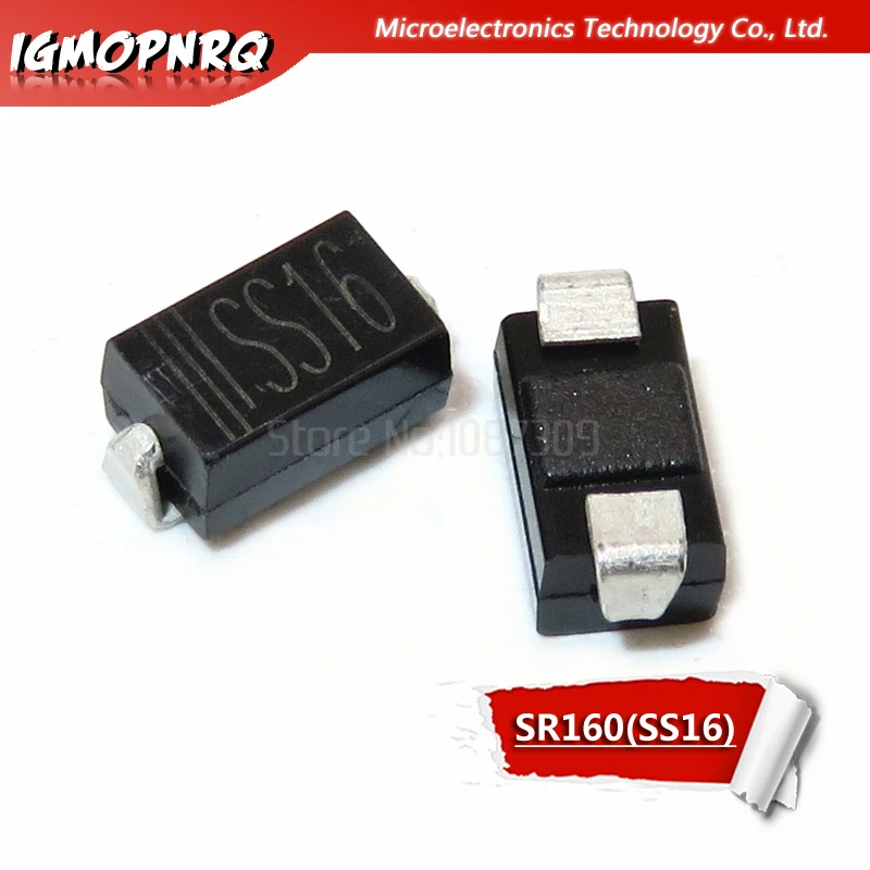 100 шт. 1N5819 SS14 1N5822 SS34 SR160 SS16 1N5817 SS12 SR1100 SS110 SR360 SS36 SR240 SS24 SR2100 SS210 SS310 SMA выпрямительный