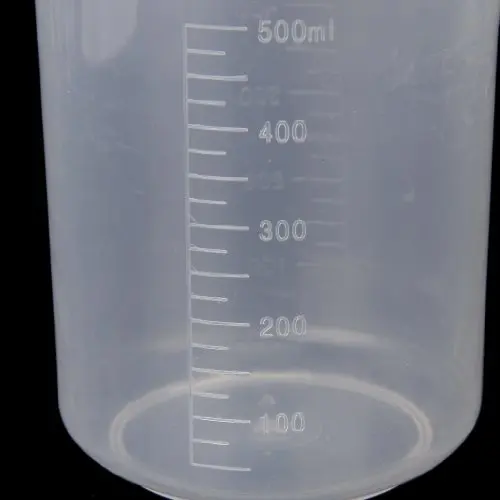 SOSW-50 150 250 500 мл лабораторный прозрачный пластиковый мерный стакан 4 шт. Инструмент мерный стакан