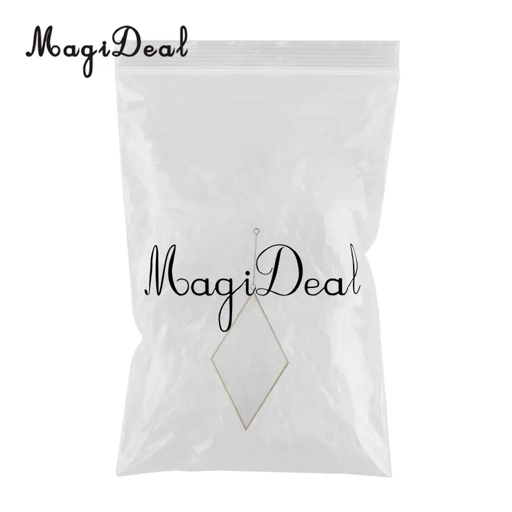 MagiDeal Hollywood Girl Women Makeup Mirror Wall Hanging Dressing Table Drawer Mirror  Hallway Entryway Bathroom Wall Decor