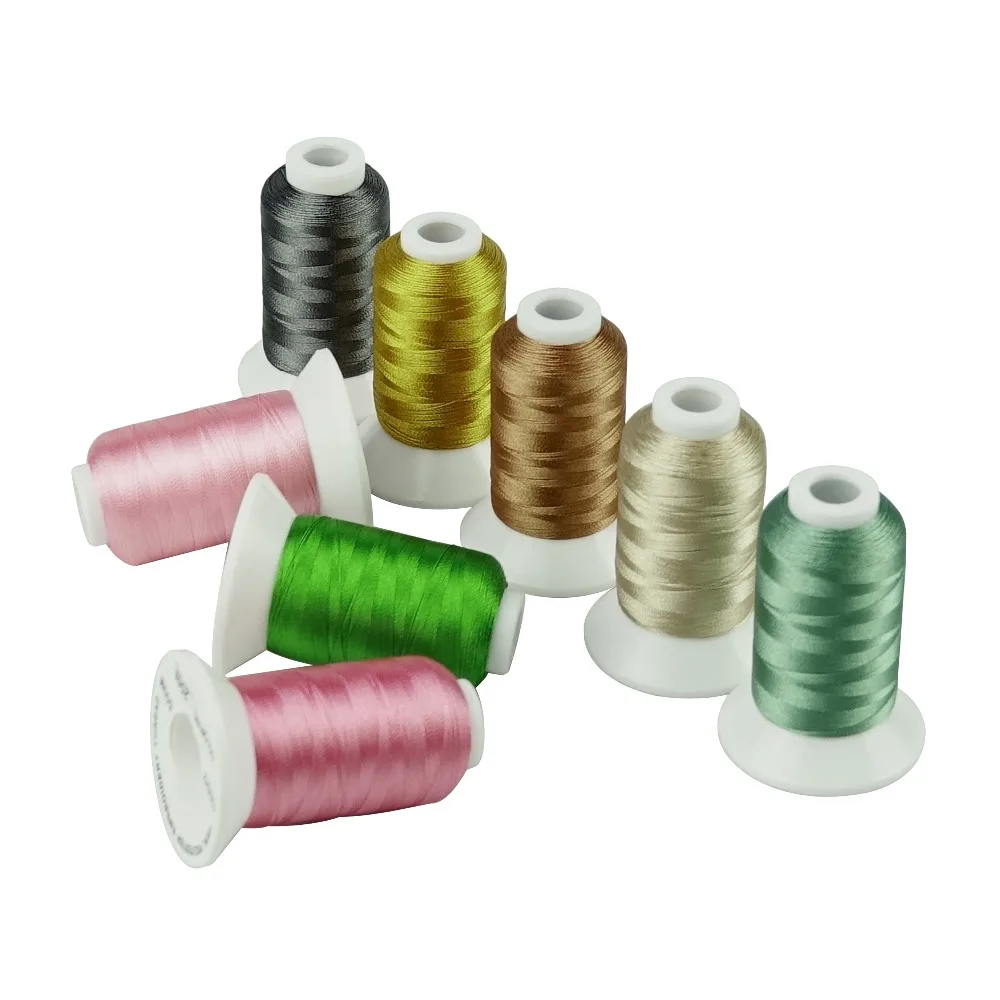 

Simthread Embroidery Machine Thread 8 colors 550Y only 50 sets left