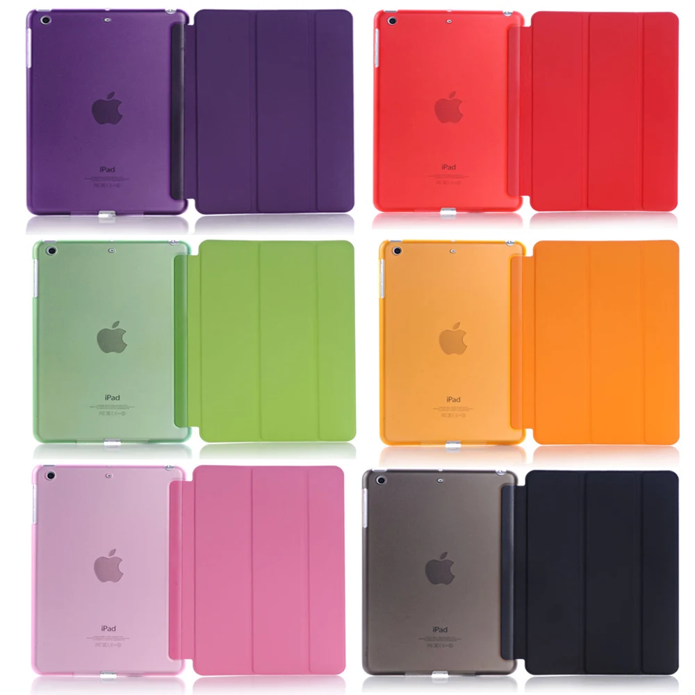 Для iPad mini 3 / 2 1 флип раскладный кожаный чехол спальный Wakup Ultral тонкий смарт-чехол