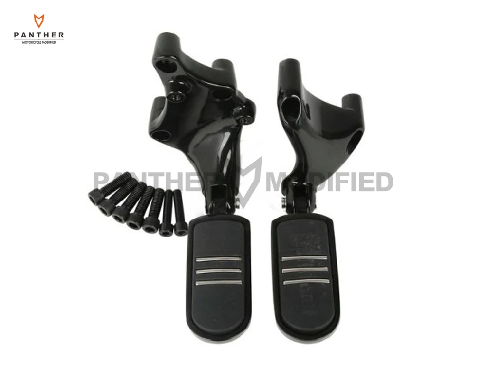 

Motorcycle Rear Streamliner Foot pegs Footrests Mount Brackets case for Harley Sportster 883 1200 XL 2014 2015 2016 2017