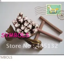 E-20 100 шт 5 мм Милая обезьяна Полимерная глина трость Необычные дизайн ногтей Полимерная глина трость