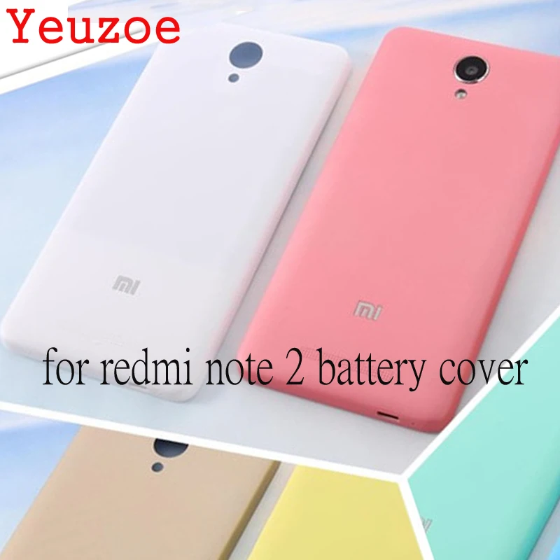 

Yeuzoe For Redmi Note 2 Matte Back Plastic Protector for Xiaomi Redmi Note 2 Battery cover Back Cover for Redmi Note2 Housing
