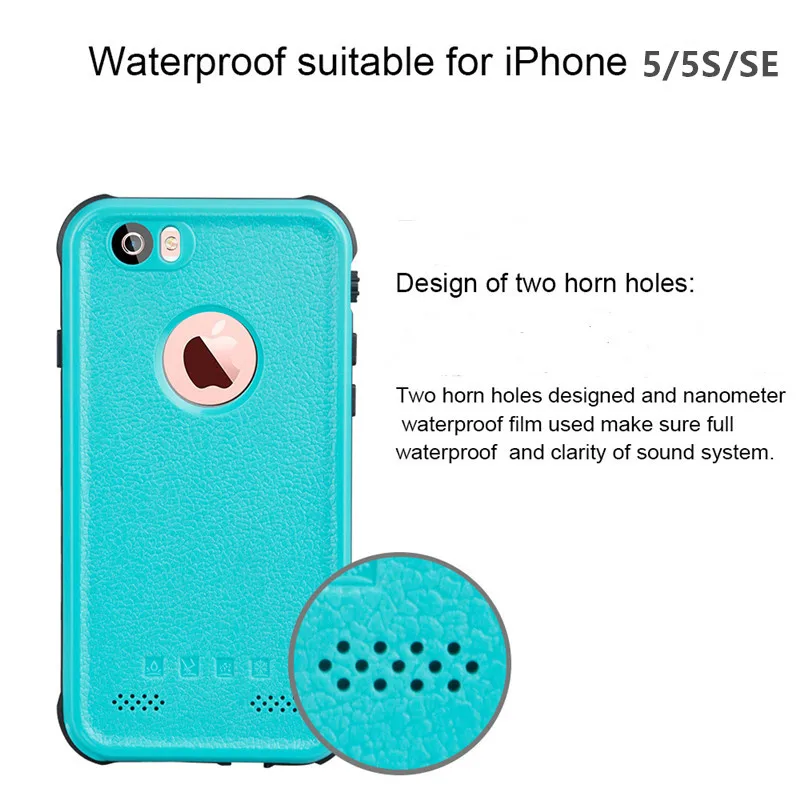 Waterproof case for iphone 5 5s SE (131)_