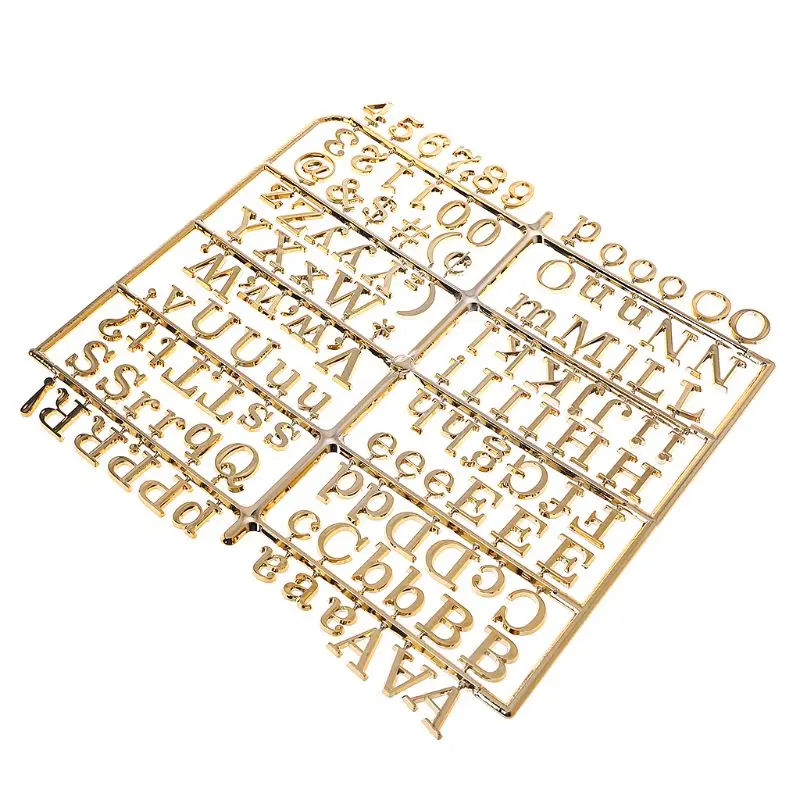 Caracteres para Placa de Letra de Feltro Peças para Placa de Carta Números de 250 Mutável Mod. 205662 4 números de 250 peças para placa de carta mutável
