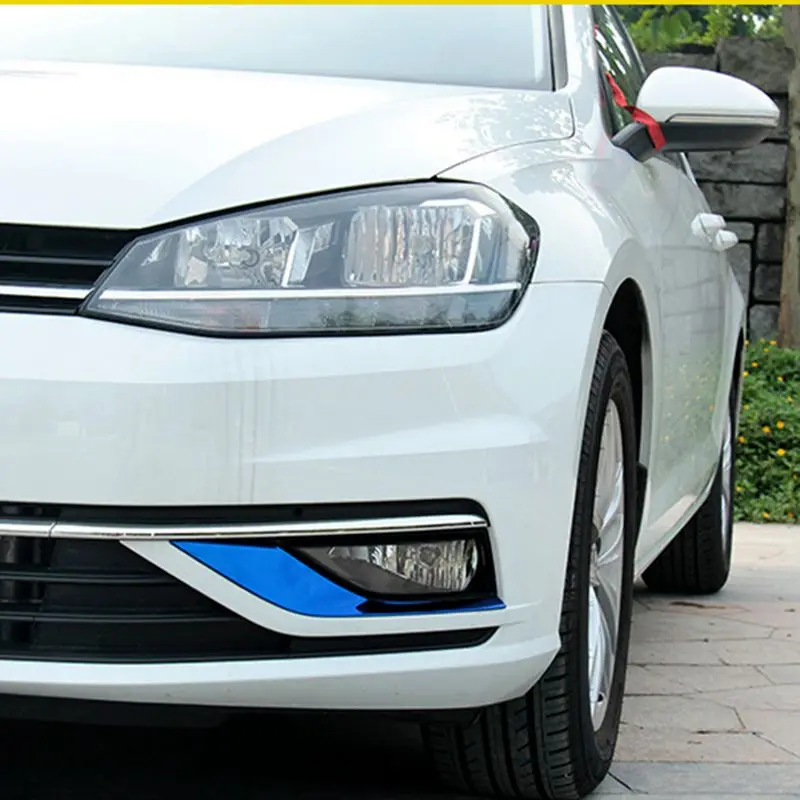 Передняя противотуманная фара для Volkswagen GOLF 7 5 MK7 2018 2019 2 шт./компл.|Хромирование| |