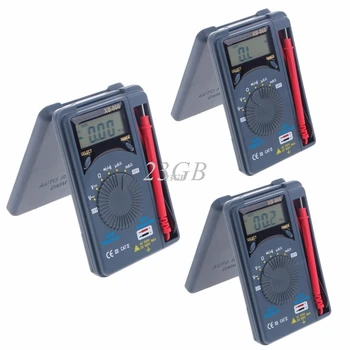 

Pocket Digital Multimeter XB866 LCD Voltmeter Tester Tool Auto Range Mini AC/DC MAY20_30