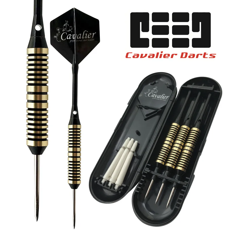

Cavalier 3 pcs Brass 22g Steel Tip Darts Professional Needle darts for Sporting Game Aluminum Shaft Darts nice flight
