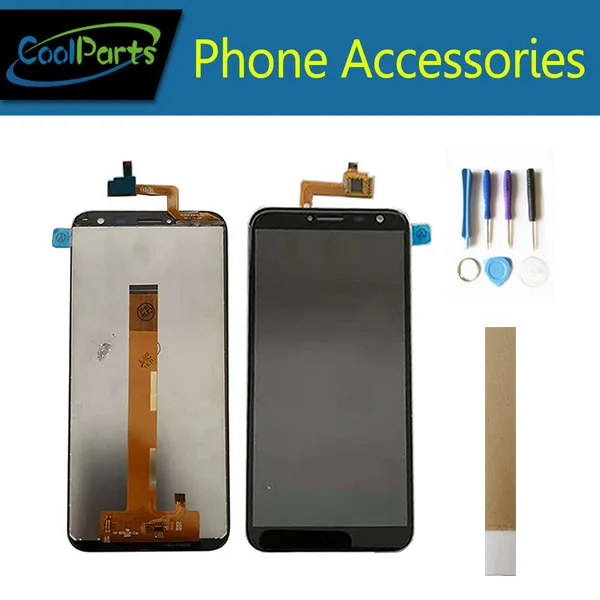 

1PC/Lot High Quality 5.0 Inch For Dexp Ixion Z255 LCD Screen Display+Touch Screen Digitizer Assembly Black Color With Tape&Tool