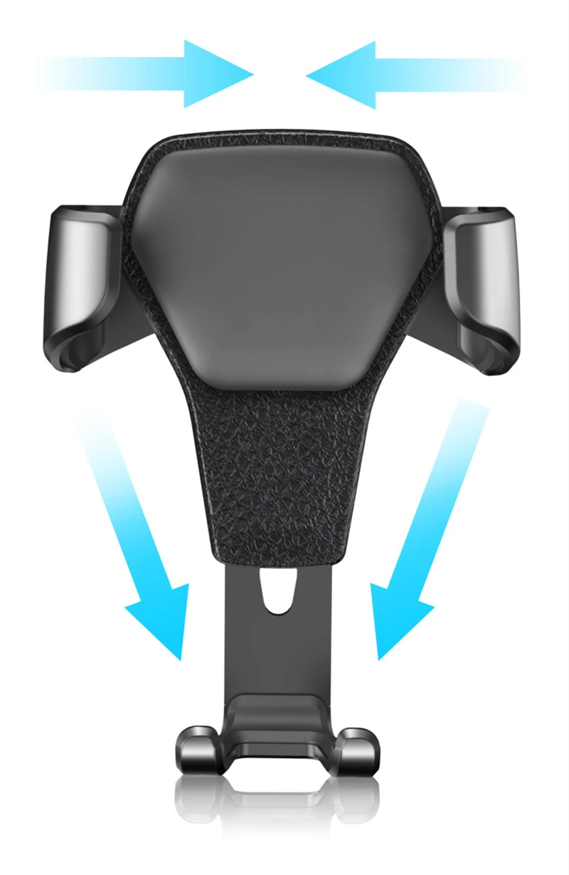 Автомобильный держатель для телефона с креплением на вентиляционное отверстие для Iphone 6, 7, 8, X, Xs, Xr, крепкий зажим, поддержка мобильного телефона для xiaomi redmi note 7