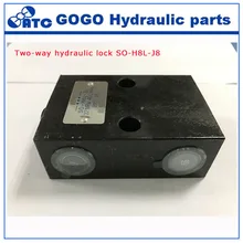 Кран-манипулятор части двухсторонний Гидравлический замок SO-H8L-J8
