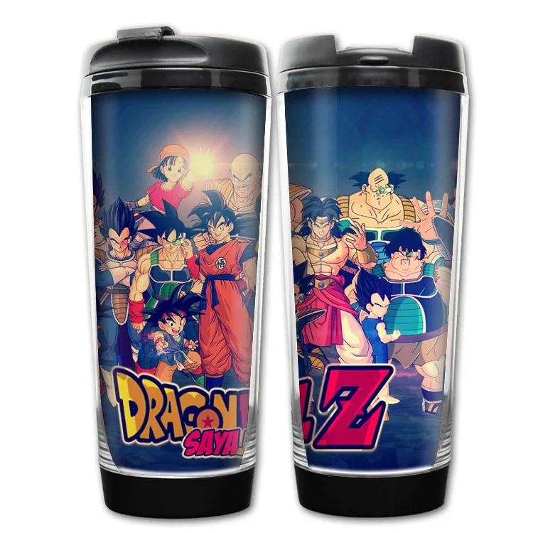 Комикс Dragon Saiyan шар теплоизоляция Вакуумная чашка Kuririn/Gotenks/Uranai нержавеющая сталь