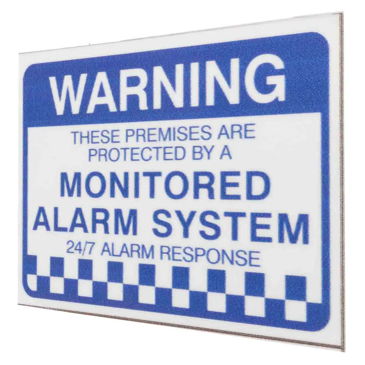 Safurance 8x система сигнализации контролируемые Предупреждение ющие наклейки водонепроницаемый знак безопасности Безопасность дома