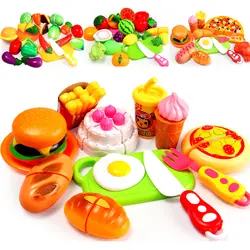 Кухня Детские интимные игрушки еда фрукты овощи резка дети ролевые игры игрушки для детей еда для кукол