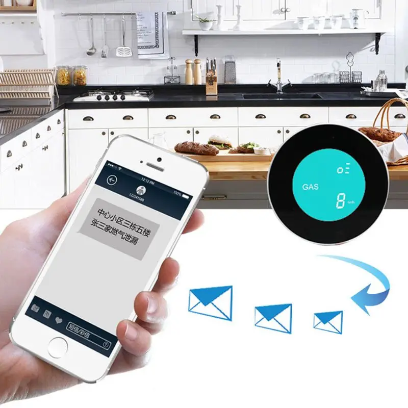 Умный беспроводной Wi-Fi детектор газа утечки газа датчик сигнализации для домашней безопасности дистанционное управление гаджеты с управлением приложением