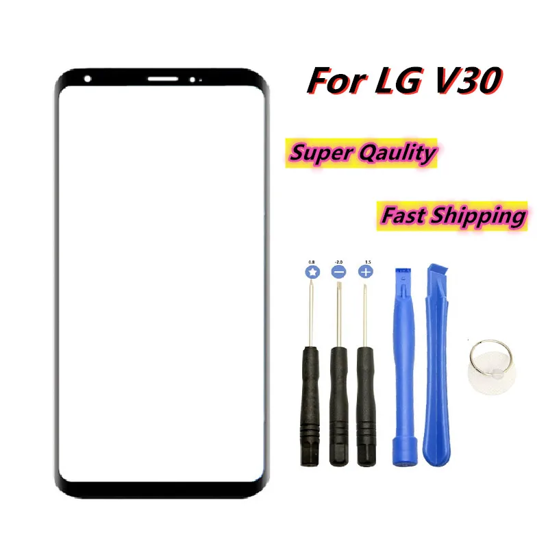 

6.0 inches AAA+ Qualiity For LG V30 H930 VS996 LS998U Front Screen Outer Glass Lens Repair Touch Screen Outer Glass