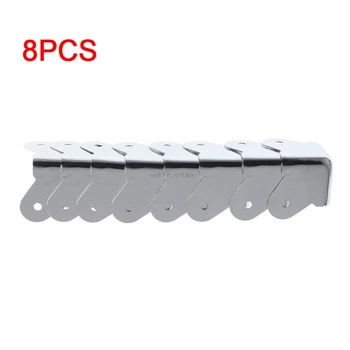 

8PCS Speaker Protective Angle Cabinet Metal Amplifier Stage Parts Accessories