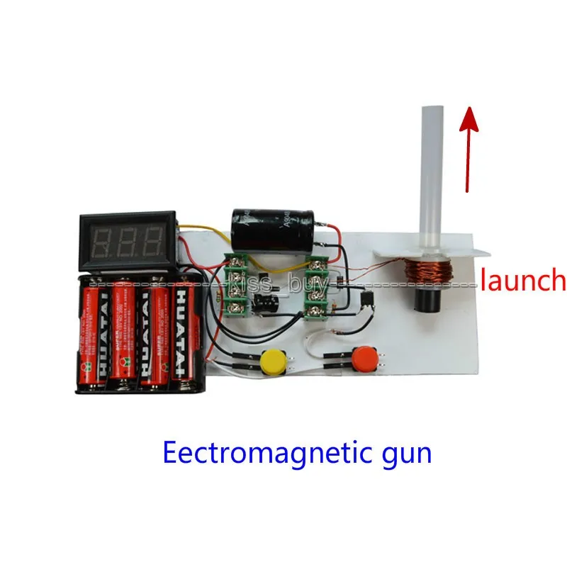 Gun Diy kits + Voltmeter For Electronic