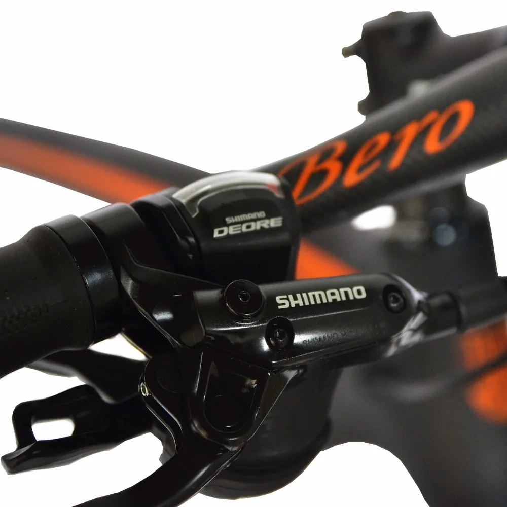 Flash Deal BEIOU Carbon 26-Inch Mountain Bike 30 Speed S H I M A N O M610 DEORE MTB T800 Fiber Ultralight 10.7kg Matte 3K Carbon Hubs CB024 12