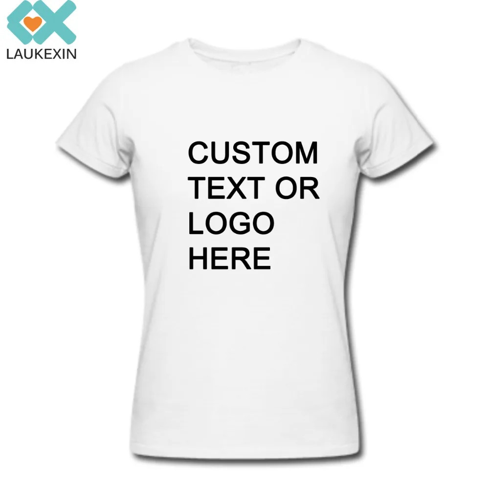 Women Blank Custom T Shirt Add Your Text Or Logo Here Printing Your Design  Tops High Quality Printing Tees Fashion T-shirt - T-shirts - AliExpress
