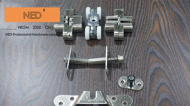 Ned Folding Sliding Door Roller Set Hanging Ned Folding Sliding Door Roller Set Hanging Rollers Wood Wheel