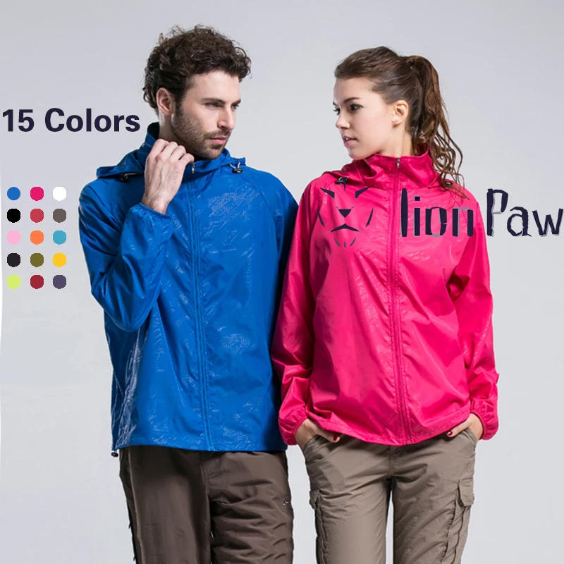 Super Light Outdoor Female Jackets for Men Camping