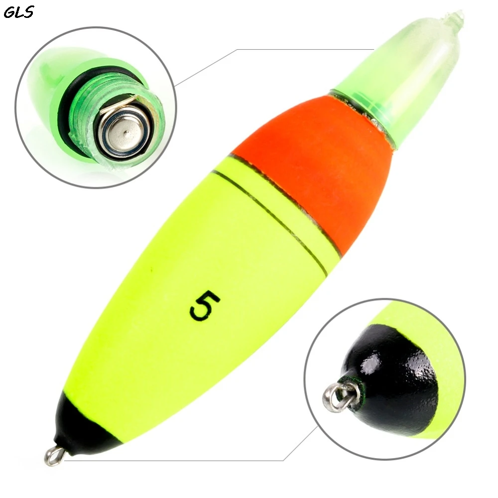 

EVA Luminous Float Electronic Led Carp Fishing Float Bobber Night Fishing Floats Set