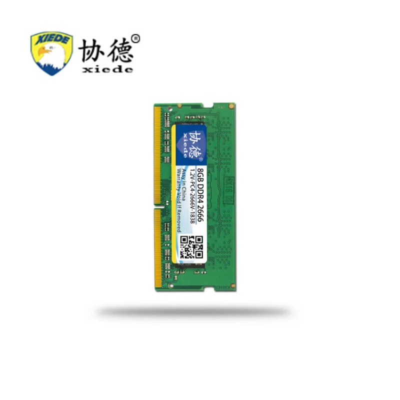Оперативная память XieDe для игр DDR4 2666 МГц 4 Гб ноутбука Sodimm совместима с DDR 8 ГБ 16 PC4