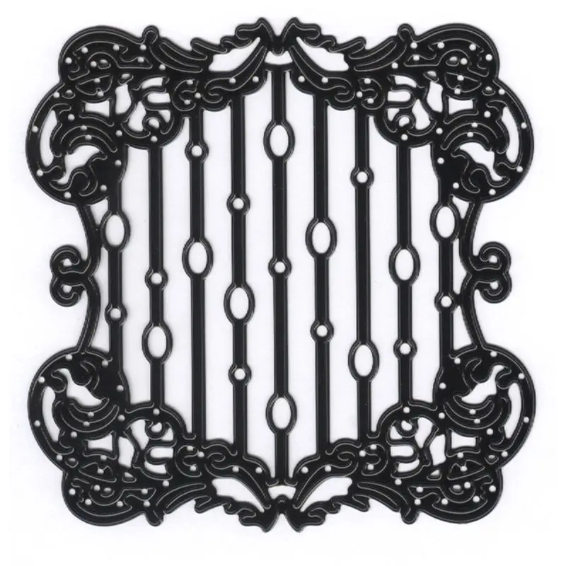 

YaMinSanNiO Waterfall Frame Dies Metal Cutting Dies for Scrapbooking Card Making Album Embossing Crafts Stencil New 2019 Dies