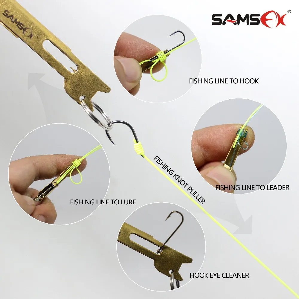 samsfx fishing quick knot tying tool