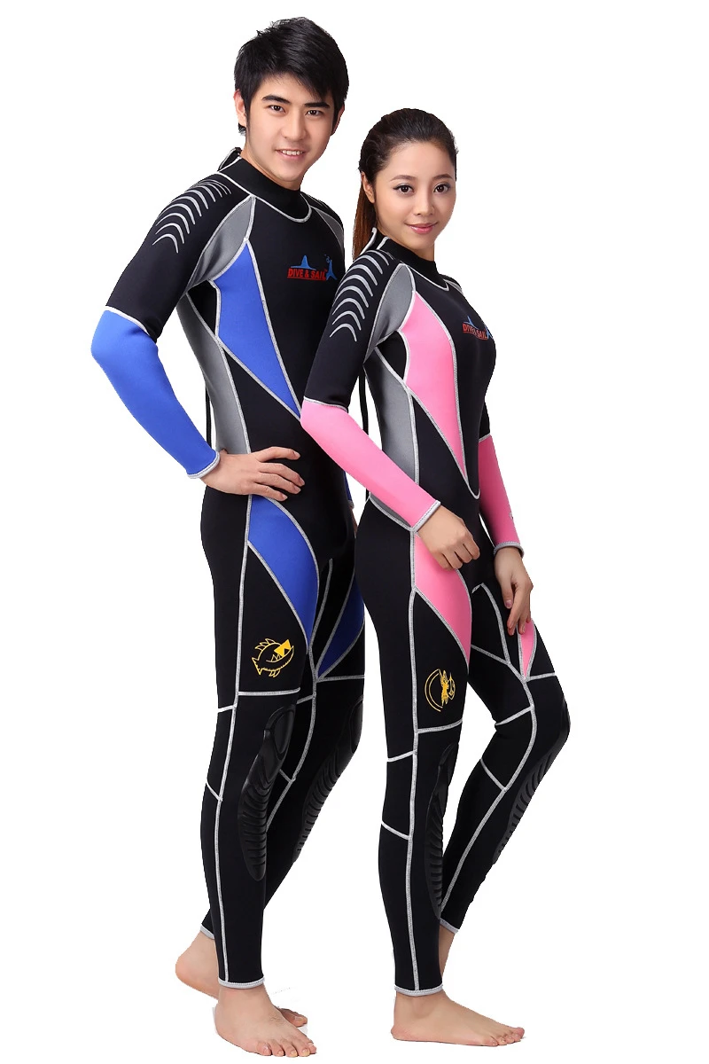 Neoprene 3MM Scuba Dive Suit Men Women Wetsuits Equipment Snorkeling