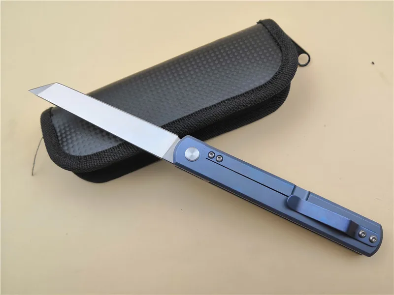 kesiwo ks67 titanium handle d2 blade folding knife flipper tactical pocket knife outdoor camping survival knife (4)