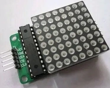 

Free Shipping MAX7219 Dot Led Matrix Module MCU LED Display Control Module Kit C11