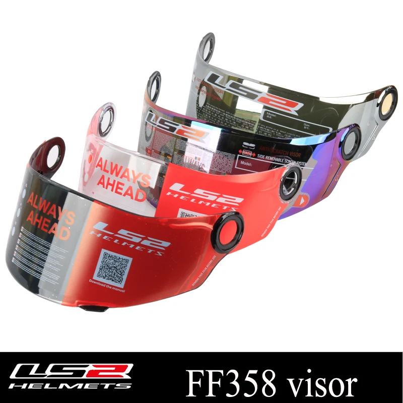 Najtaniej LS2 Global Store oryginalny LS2 FF358 pełna twarz kask motocyklowy visor multi coloroptional obiektyw nadaje się do ls2 FF396 FF392