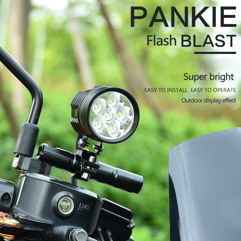 1 или 2 шт. 3 режима 120 Вт/пара 3000LM/пара 6 светодиодный мотоцикл светодиодный головной светильник противотуманная фара дальнего света Высокая Мощность точечный светильник