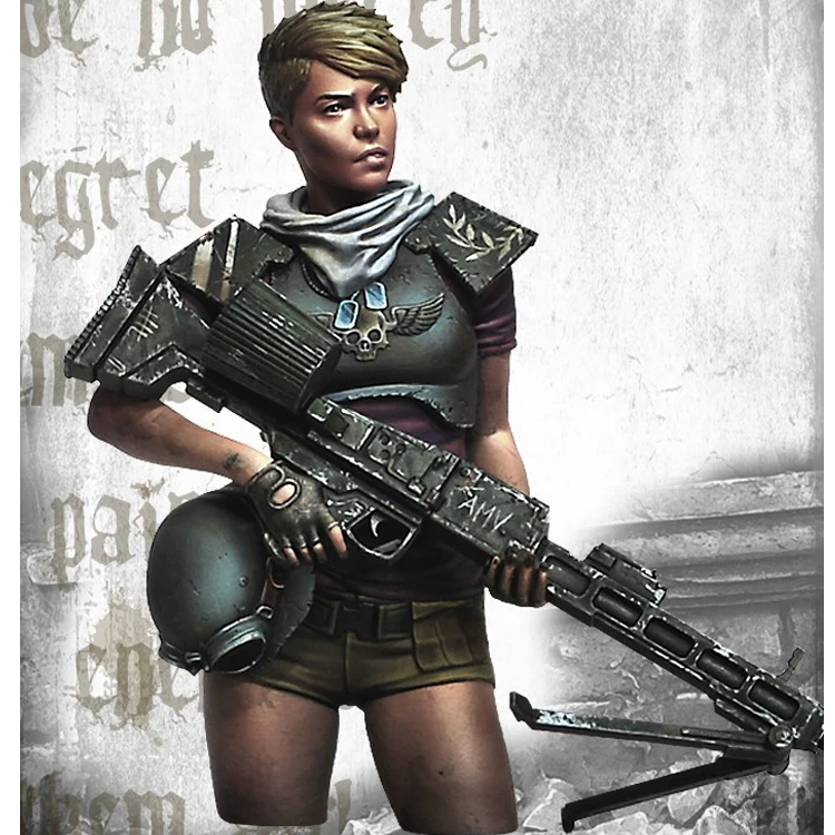 

70mm VALKYRIE, Odin Guard Warrior, Resin Model Bust GK, Ancient war, Unassembled and unpainted kit