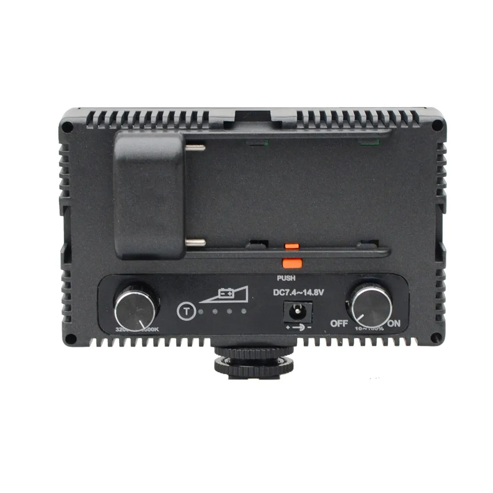  On-Camera 144 Bi color LED Video Light Lamp Dimmable for Canon Nikon Pentax DSLR Camera Video Camco - 32301829469