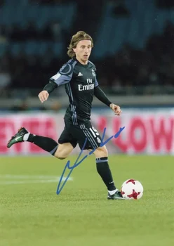 

hand signed Luka Modric autographed photo World Cup Russia 5*7 072018B