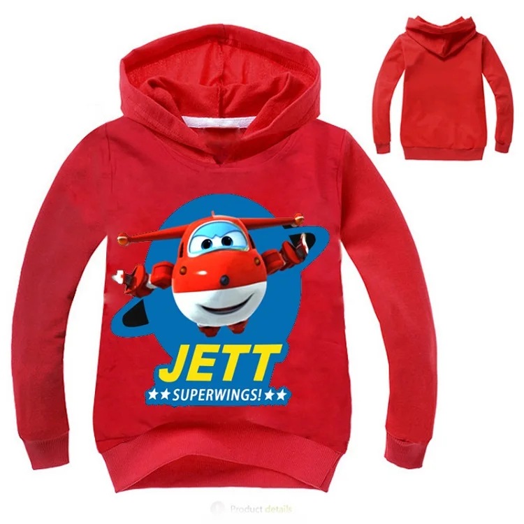 DLF/костюм для детей возрастом от 2 до 16 лет Jett/одежда с суперкрыльями толстовки
