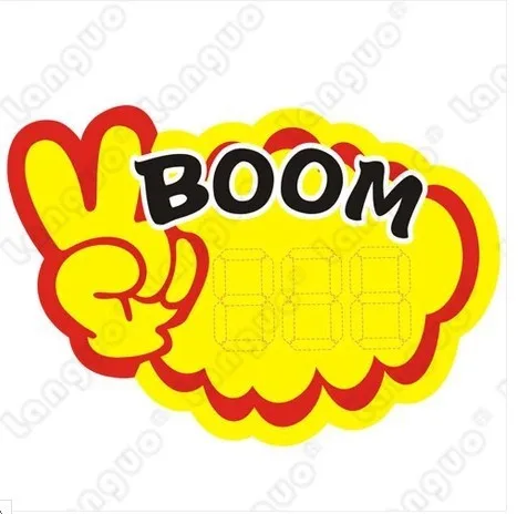 

Booml! Pop advertising paper/POP price tag/supermarket explosion price label 10pcs AD015 Free Shipping