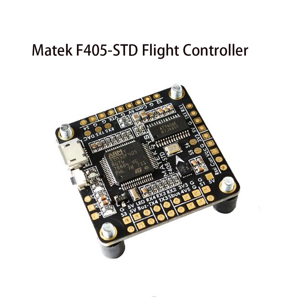 

Matek F405-STD STM32F405 F405 with OSD Flight Control Board DShot outputs For RC FPV Racing Drone Quadcopter
