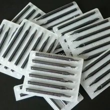 220 шт R, F смешанный размер одноразовые татуировки черные длинные наконечники сопла задний ствол стерилизованные наконечники для татуировки насадки