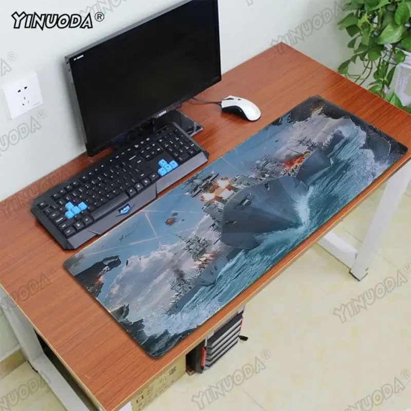 Игровой коврик Yinuoda World of warship для настольного ноутбука игровой мыши игровые