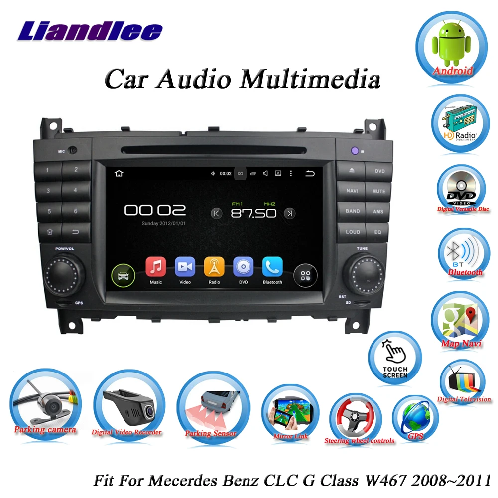 Discount Liandlee Car Android System For Mecerdes Benz CLC G Class W467 Radio Camera CD DVD GPS Nav Navigation HD BT TV Screen Multimedia 1