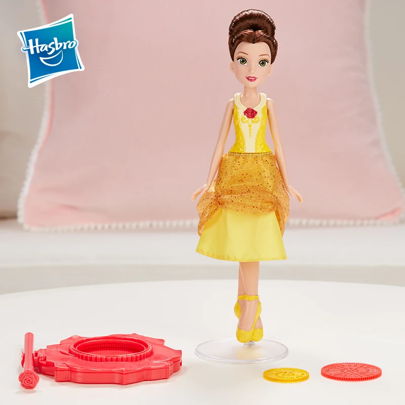 Hasbro Disney Princess Dancing Doodles Belle настоящая Красавица и чудовище игрушка фигурка