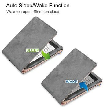 

Smart Leather For KOBO Clara Clear HD 6 inch () Ultra Slim shockproof Cover For Kobo Clara HD Case With Auto Sleep/Wake up