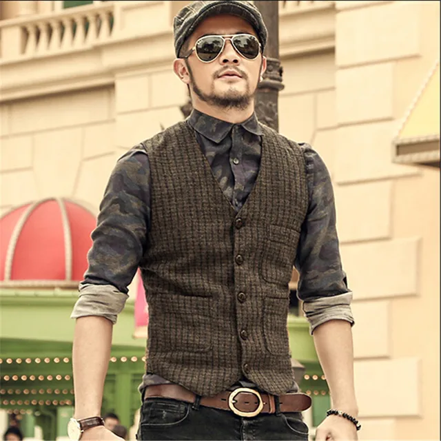 preko Digni se lonac mens fashion vest - goldstandardsounds.com