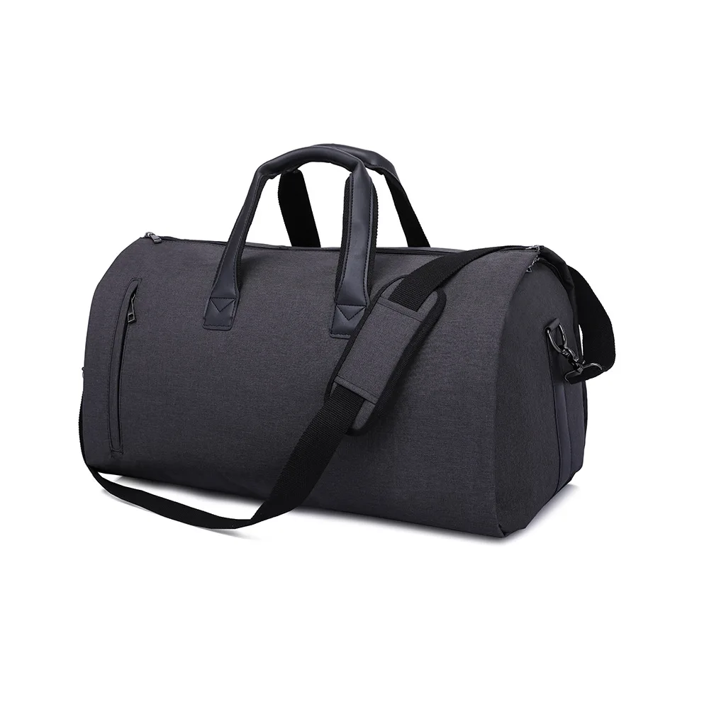 Водонепроницаемая сумка для путешествий, мужская сумка для костюма, женская сумка для путешествий 3 в 1, большая сумка для багажа, сумки для багажа, ручная сумка, сумка для обуви, Прямая поставка - Цвет: Black